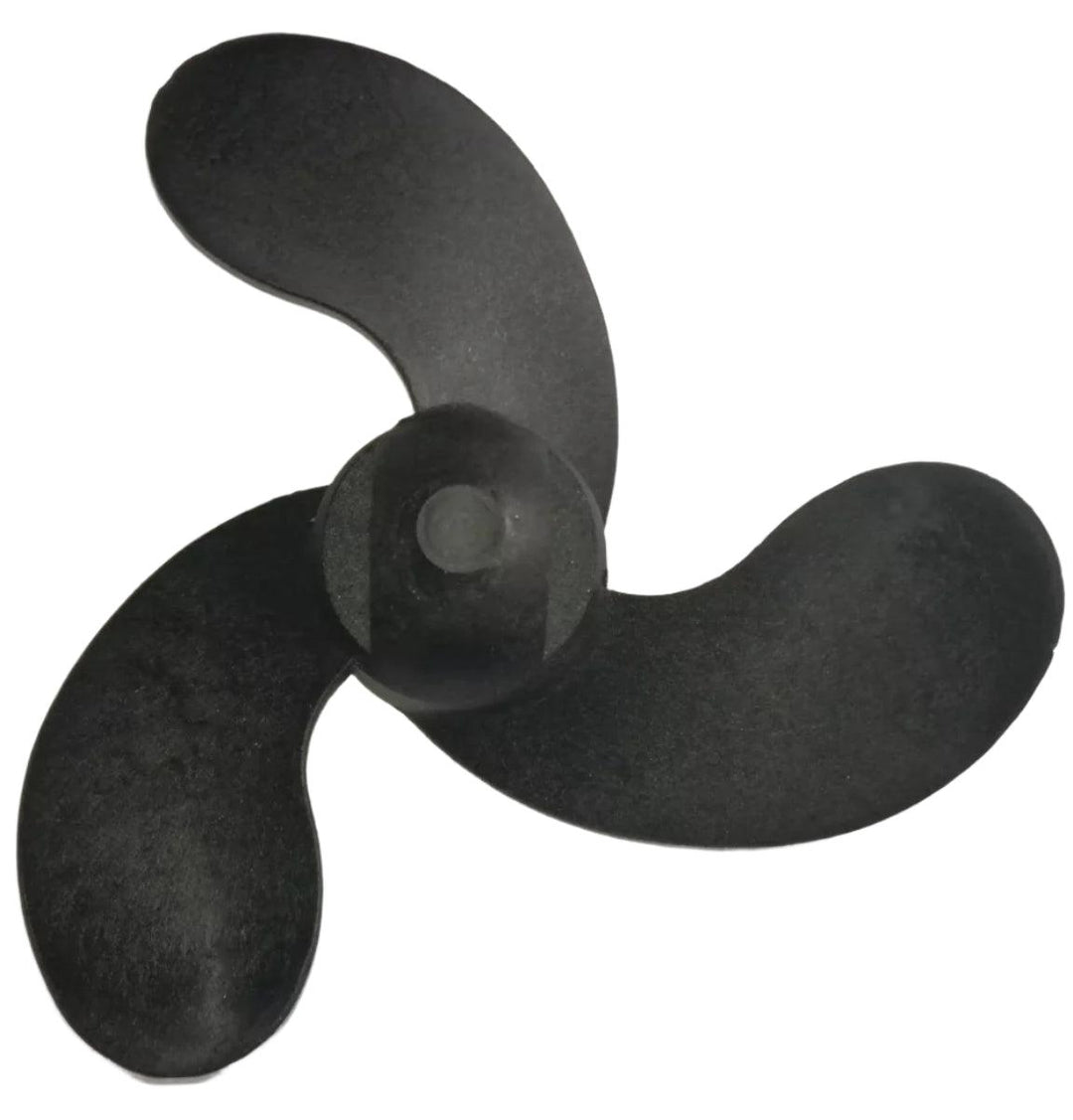 Genuine Tohatsu propeller assembly 2 3.3HP Propeller 7.4 x 6 Plastic 309-64106-0