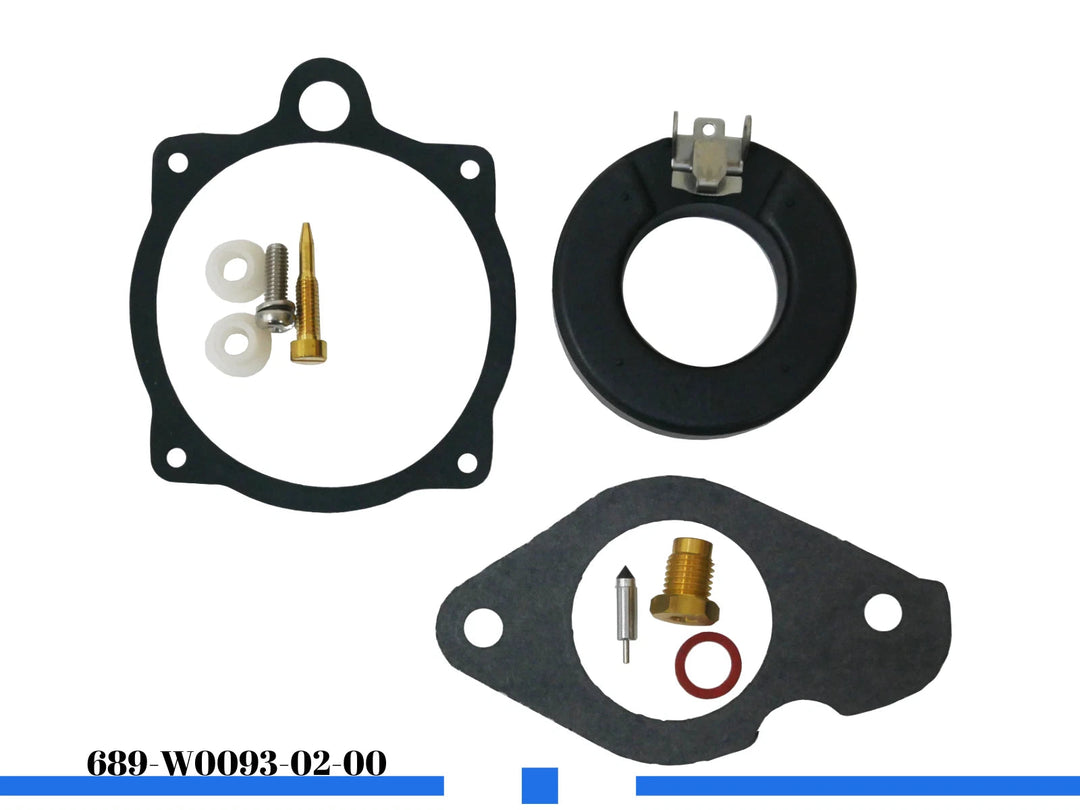 Carburetor Repair Kit for Yamaha Outboard 20 25 30 HP 2-Stroke 689-W0093-02
