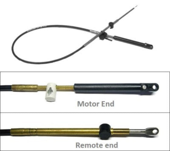 20' Control Cable for Mercruiser, Gear and Throttle Control, 8M0082493