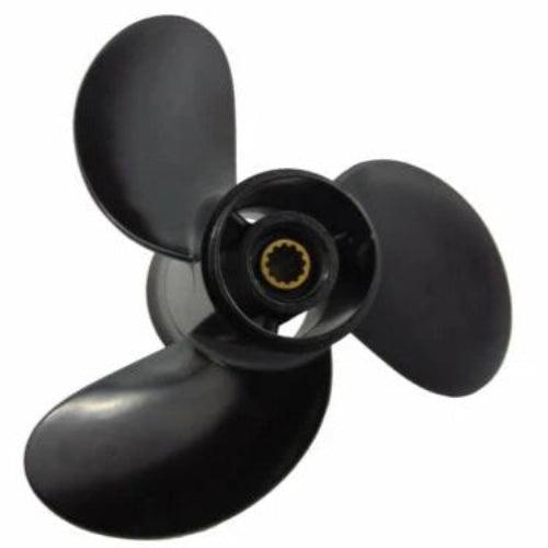 Mercury Mariner Tohatsu 3-Blade Aluminium Propeller – 8.5 x 9 | 12 Spline | 8-9.8HP 4-Stroke (Non-Bigfoot, 2005 & Up)