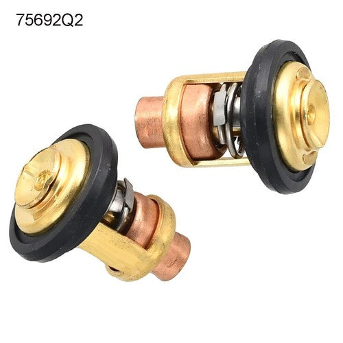 Mercury Mariner V6 135-200HP Thermostat Kit 143°F 2-Pack Replaces 75692Q2