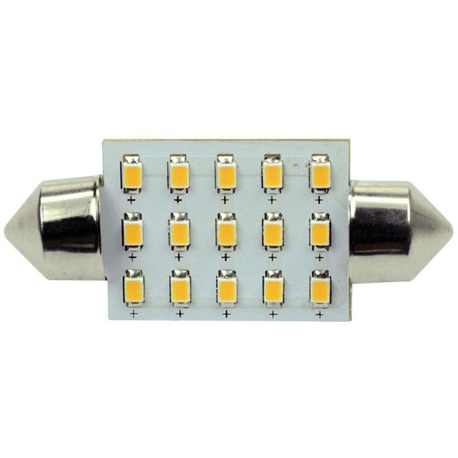 S-Led 15 Festoon 10-30V 37MM 2700K - 4Boats