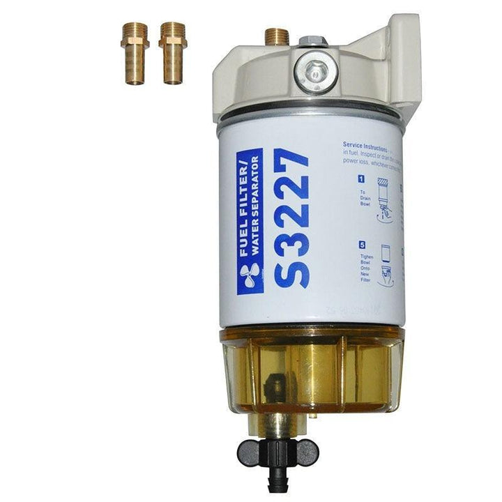 S3227 Outboard Marine Marine Fuel Filter Fuel Water Separator Filter Assembly Marine Engine Marine Filter - 4Boats