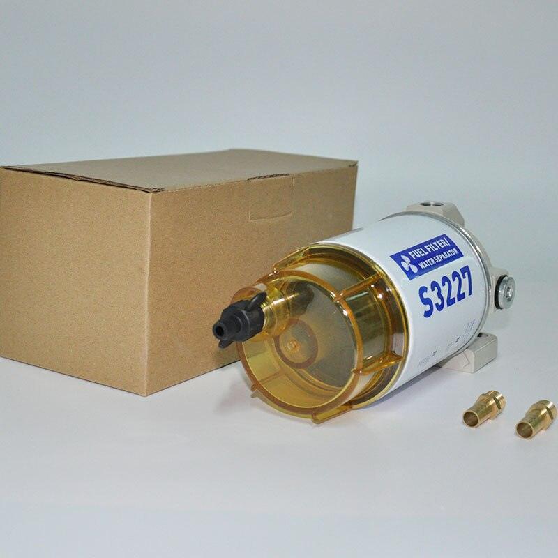 S3227 Outboard Marine Marine Fuel Filter Fuel Water Separator Filter Assembly Marine Engine Marine Filter - 4Boats