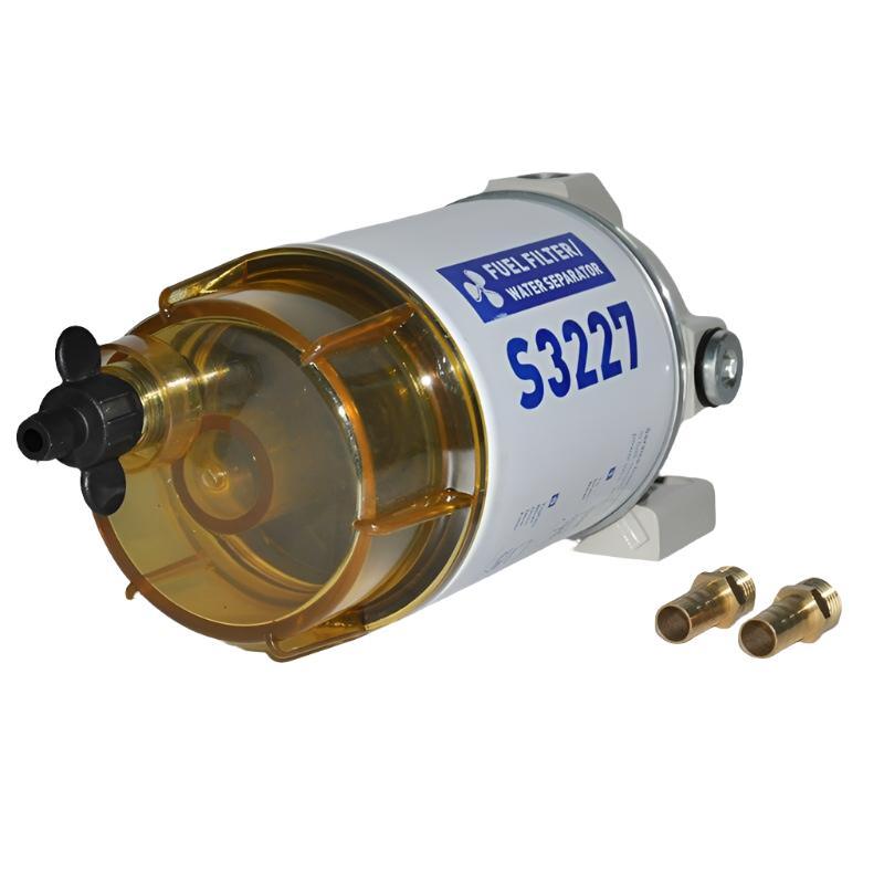 S3227 Outboard Marine Marine Fuel Filter Fuel Water Separator Filter Assembly Marine Engine Marine Filter - 4Boats