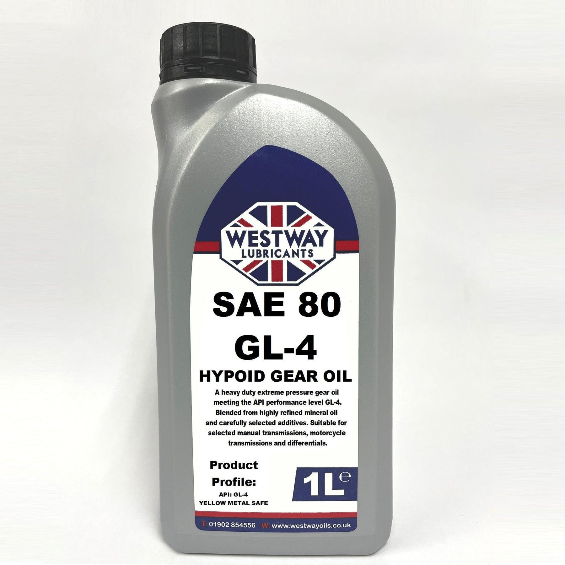 SAE 80 / EP 80 Mineral Gear Oil GL-4 Hypoid | Hardware Misc