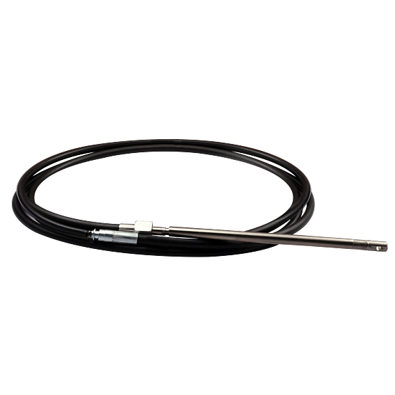 15ft Boat Steering Kit Helm Bezel Cable 4.55m Multiflex Outboard Up to 150hp