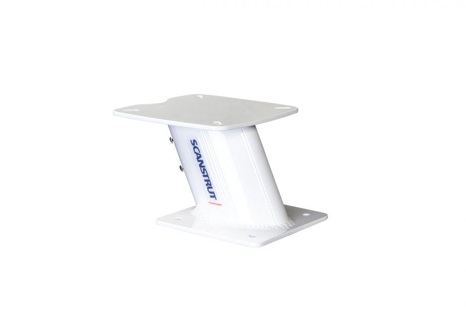 Scanstrut APT-150-02 Aluminium PowerTower aft leaning 150mm / 6In for radomes - 4Boats