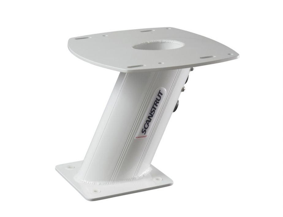 Scanstrut APT-250-01 Aluminium PowerTower aft leaning 250mm / 10In for radomes - 4Boats