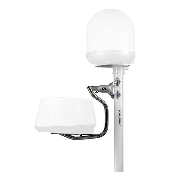 Scanstrut DLMP2-30F Dual self-levelling pole mount 2.5m / 8' 2In for radome and satcom - 4Boats