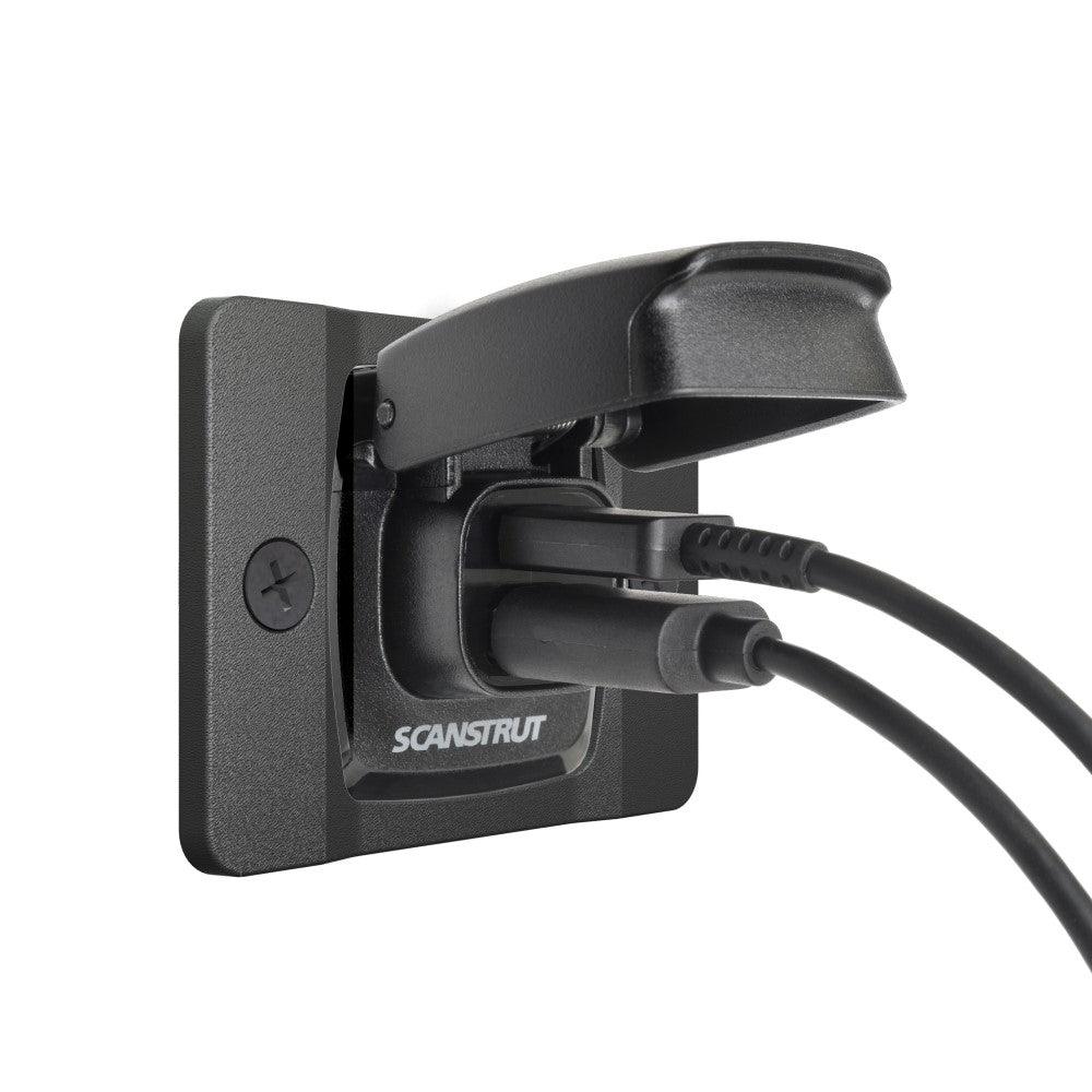 Scanstrut Flip Pro Fast Charge Dual USB Socket (Front Fit) - 4Boats