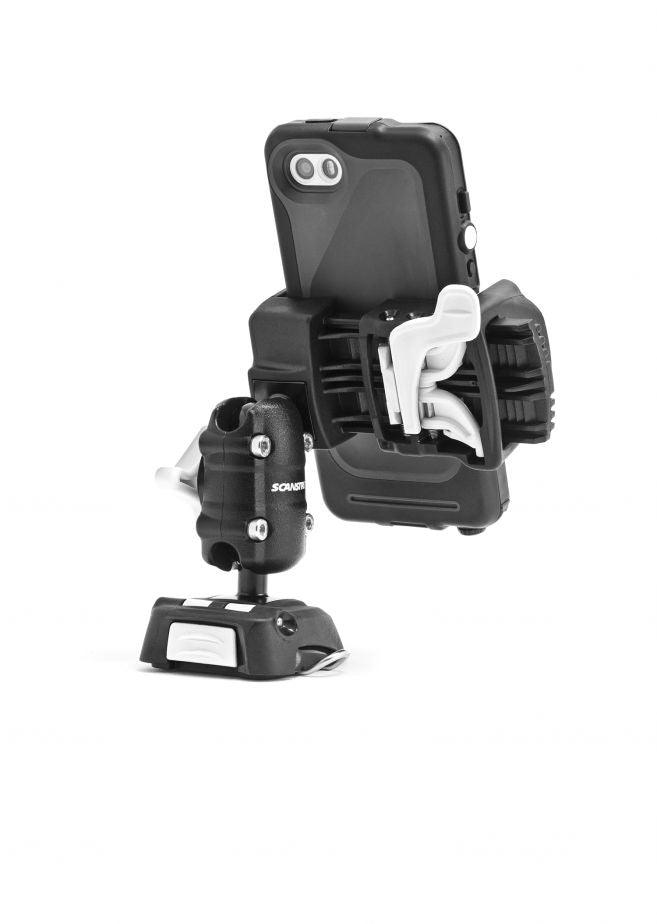 Scanstrut ROKK Mini Phone Mount kit with Screw Down Base - 4Boats