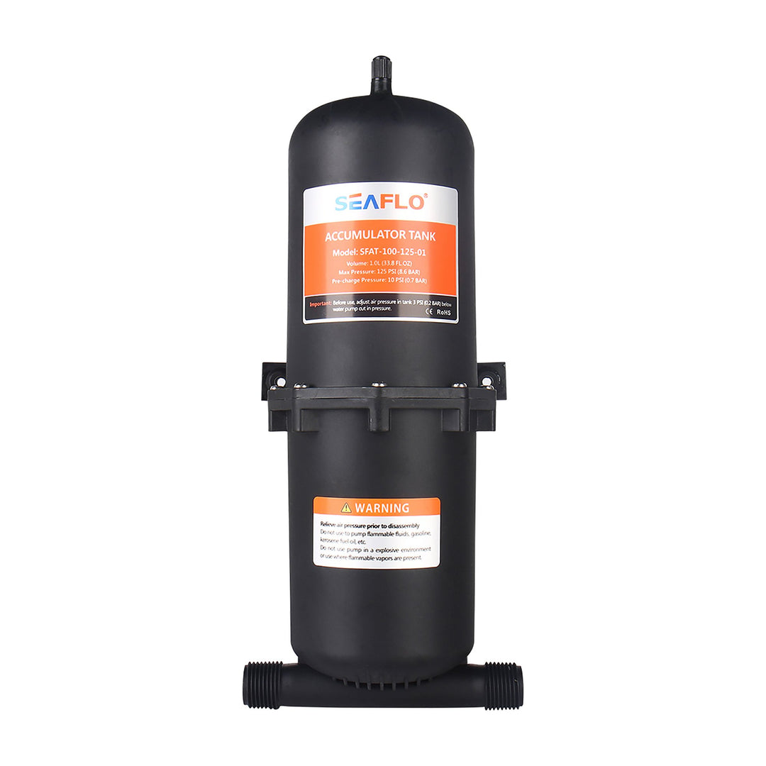 SEAFLO Accumulator Tank 1L 10-125 psi Accumulator Tank - 4Boats