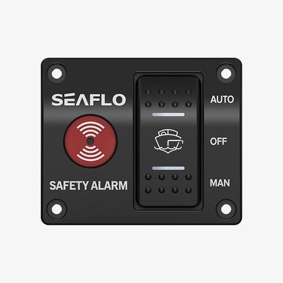 SEAFLO Bilge Alarm Alarm Switch Panel 12V 20A max - 4Boats