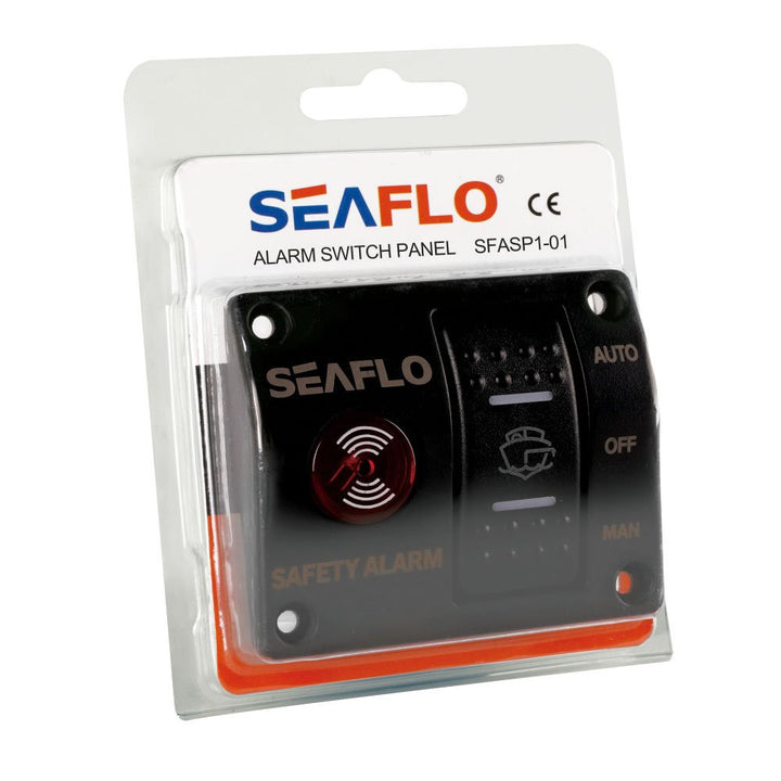 SEAFLO Bilge Alarm Alarm Switch Panel 12V 20A max - 4Boats