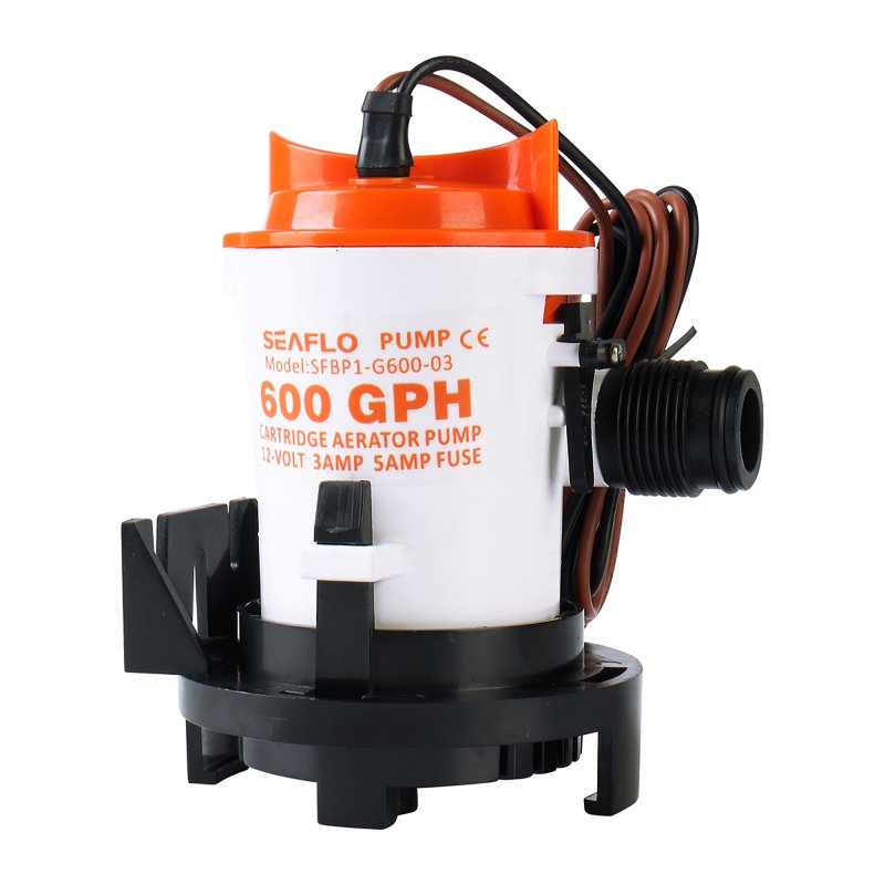 SEAFLO Bilge Pump 03 Series 12V 600 gph Non-Auto Bilge Pump - 4Boats