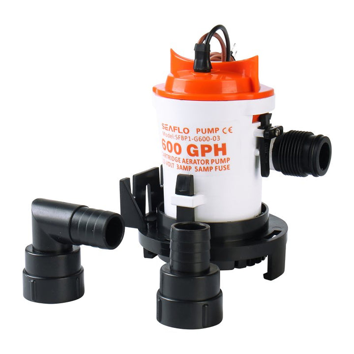 SEAFLO Bilge Pump 03 Series 12V 600 gph Non-Auto Bilge Pump - 4Boats