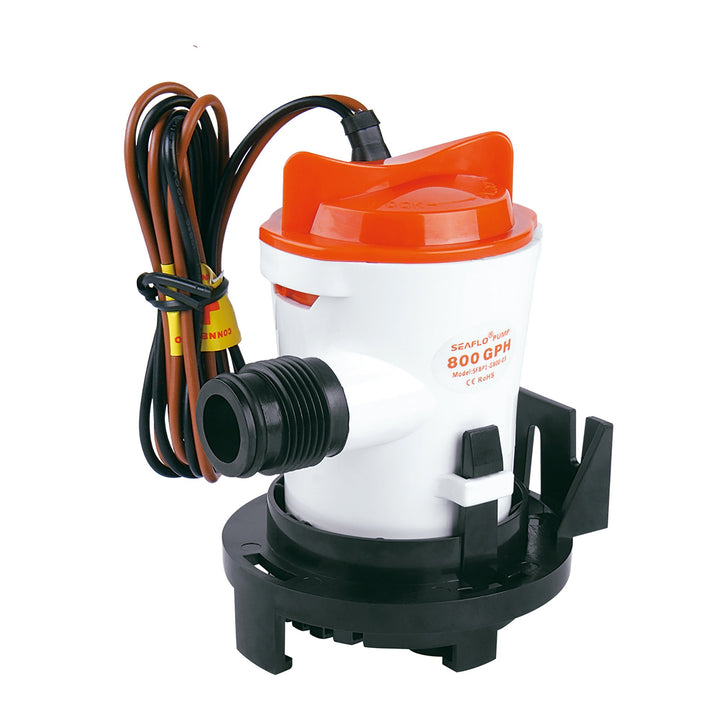 SEAFLO Bilge Pump 03 Series 12V 800 gph Non-Auto Bilge Pump - 4Boats