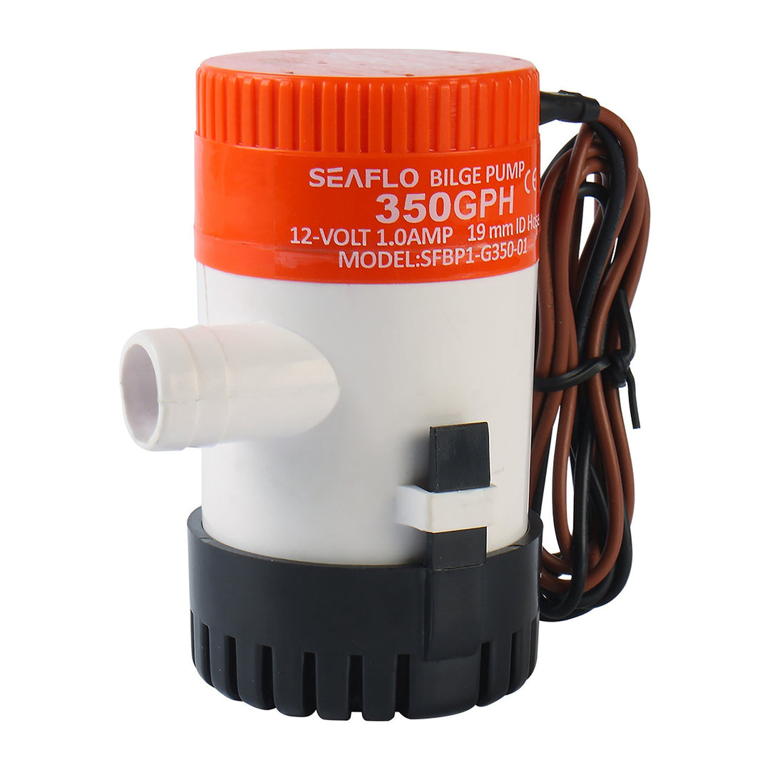 SEAFLO Bilge Pump 12V 350 gph Non-Auto Bilge Pump 01 Series - 4Boats