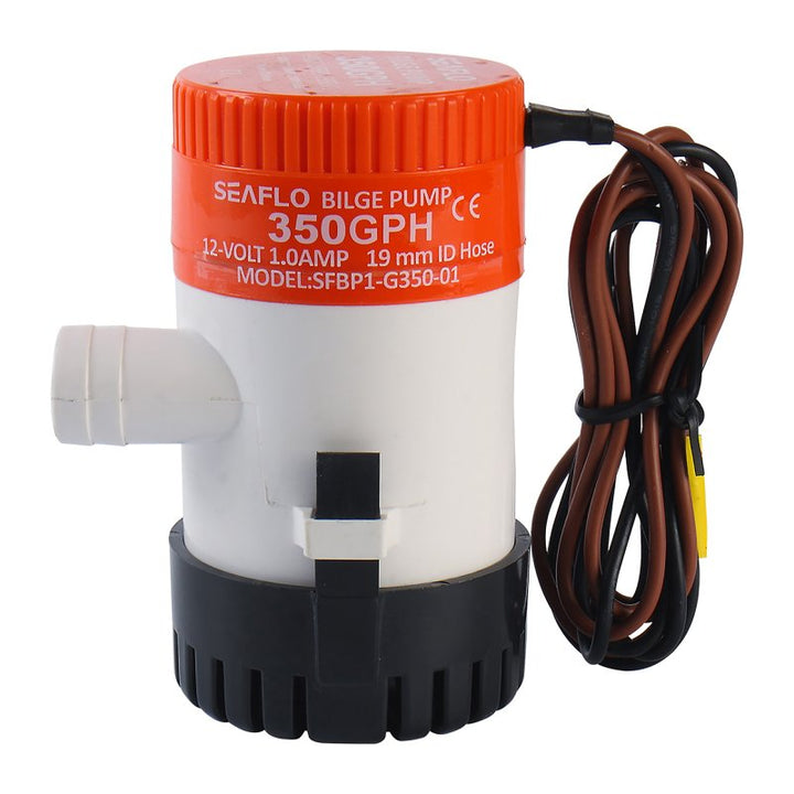 SEAFLO Bilge Pump 12V 350 gph Non-Auto Bilge Pump 01 Series - 4Boats