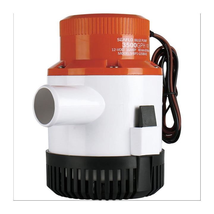 SEAFLO Bilge Pump 12V 3500 gph Non-Auto Bilge Pump 01 Series - 4Boats