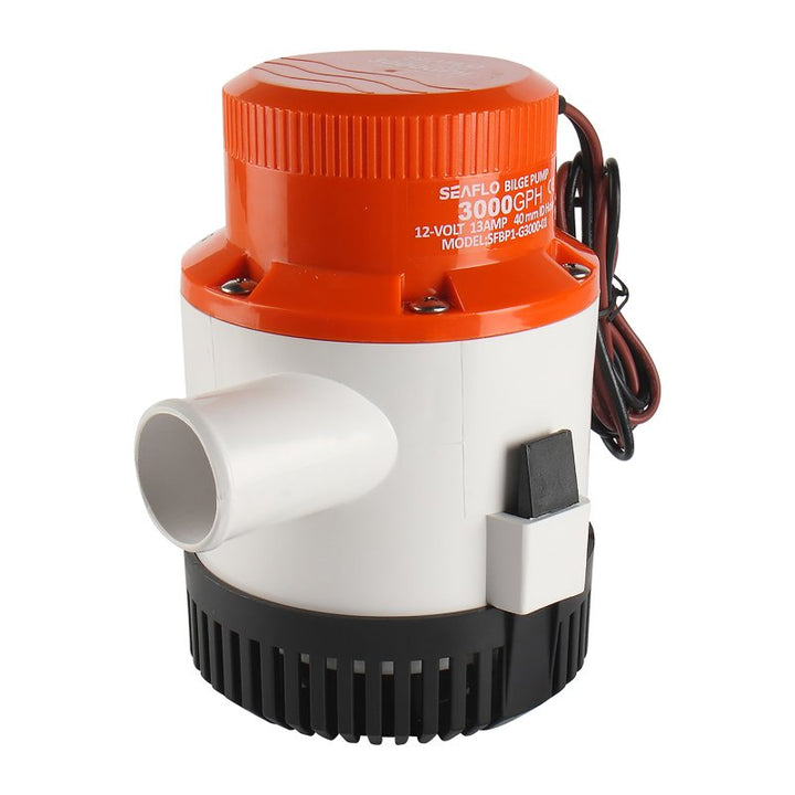 SEAFLO Bilge Pump 24V 3000 gph Non-Auto Bilge Pump 01 Series - 4Boats