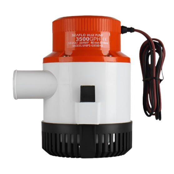 SEAFLO Bilge Pump 24V 3500 gph Non-Auto Bilge Pump 01 Series - 4Boats