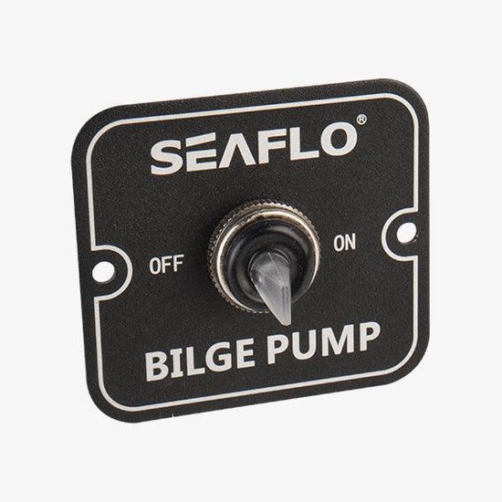 SEAFLO Bilge Switch Panel 2-Way Panel Switch 12V & 24V - 4Boats