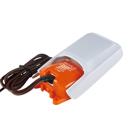 SEAFLO Float Switch 25A max Used For Non-Auto Bilge Pump With Flow Rate Above 3000 gph - 4Boats