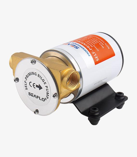 SEAFLO Impeller Bilge Pump 24V 30.0 lpm-8.0 gpm Self-Priming Bilge Pump - 4Boats