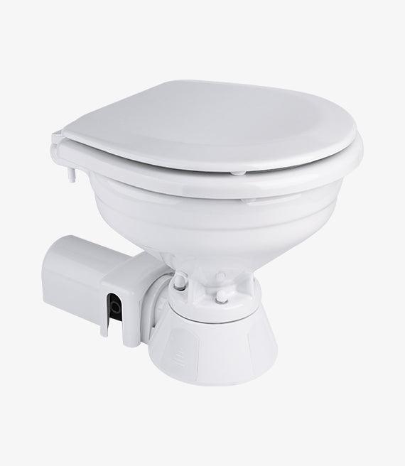 SEAFLO Marine Toilet 24V Electric Marine Toilet Compact Size Horizontally Mounted - 4Boats