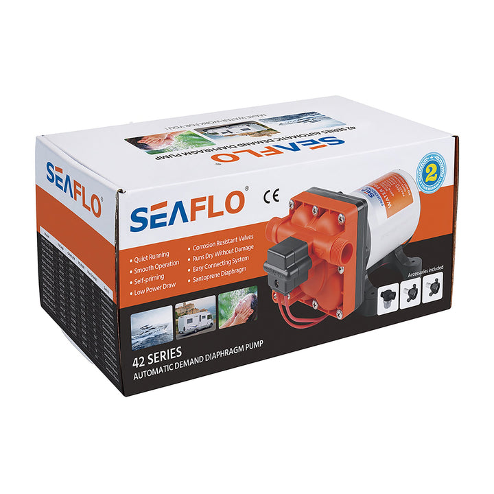 SEAFLO Pressure Pump 42 Series 12V 4.0 gpm 55 psi - 4Boats