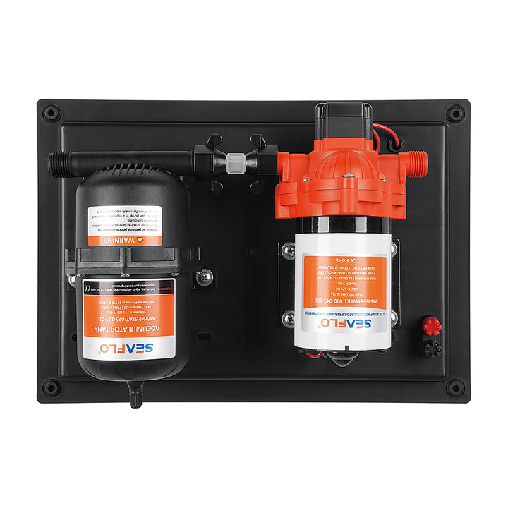 SEAFLO Pressure System 33 Series Water Pressure System 12V 3.0 gpm 45 psi 0.75L Tank - 4Boats