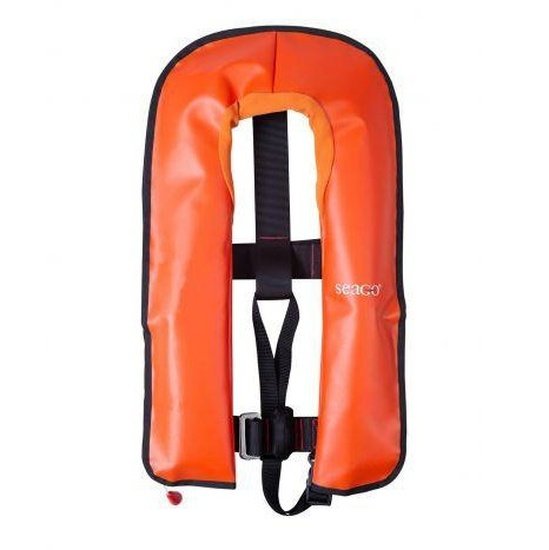 Seago Seaguard 165N Auto Lifejacket with Harness - Wipe Clean - 4Boats