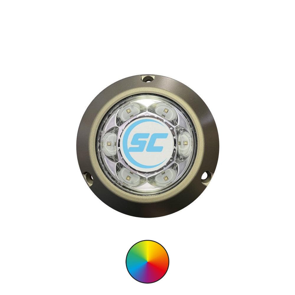 Shadow-Caster SC3 Underwater 3.4" Aluminum LED Light - RGB - 4Boats