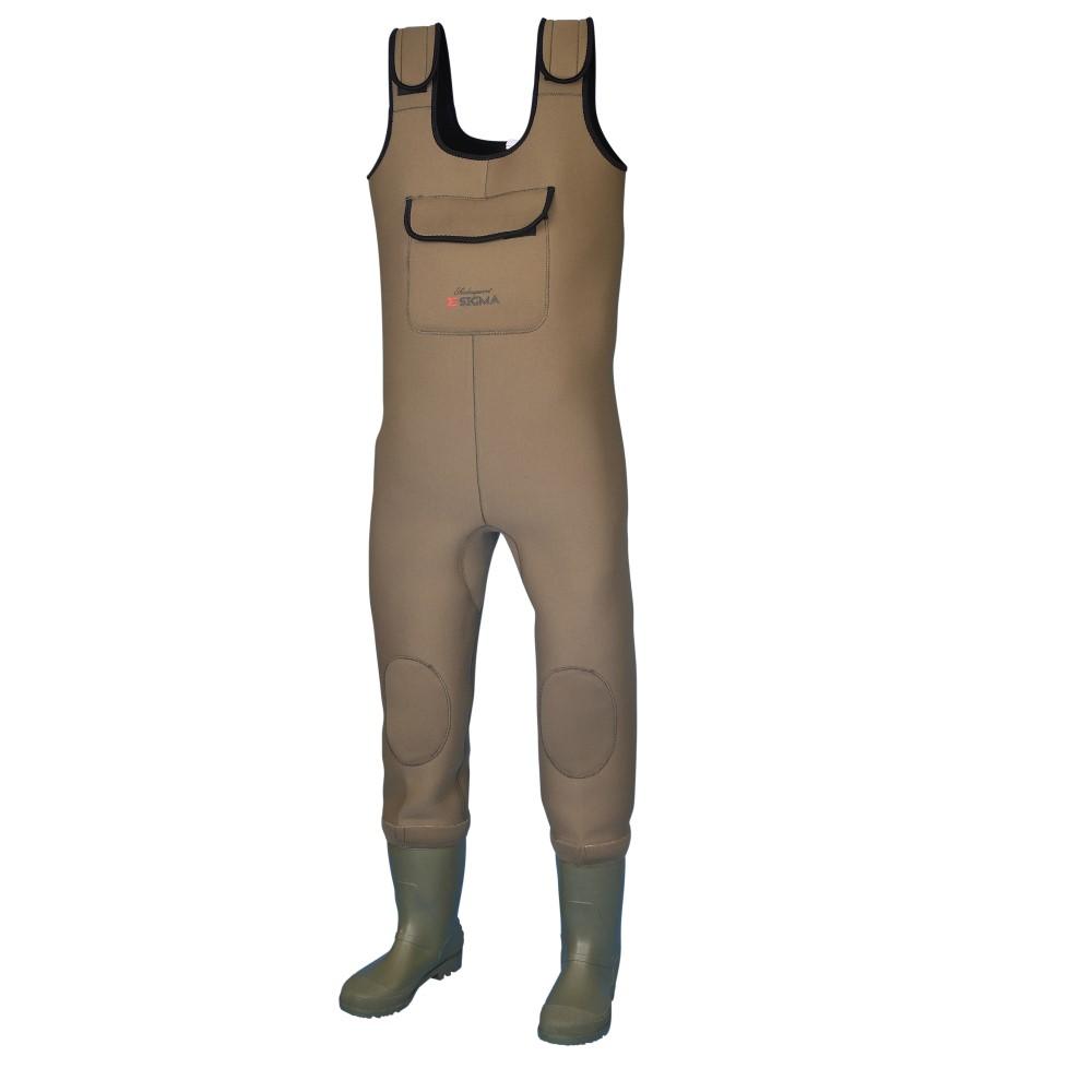 Shakespeare Sigma Neoprene Chest Waders - Size 10 - 4Boats