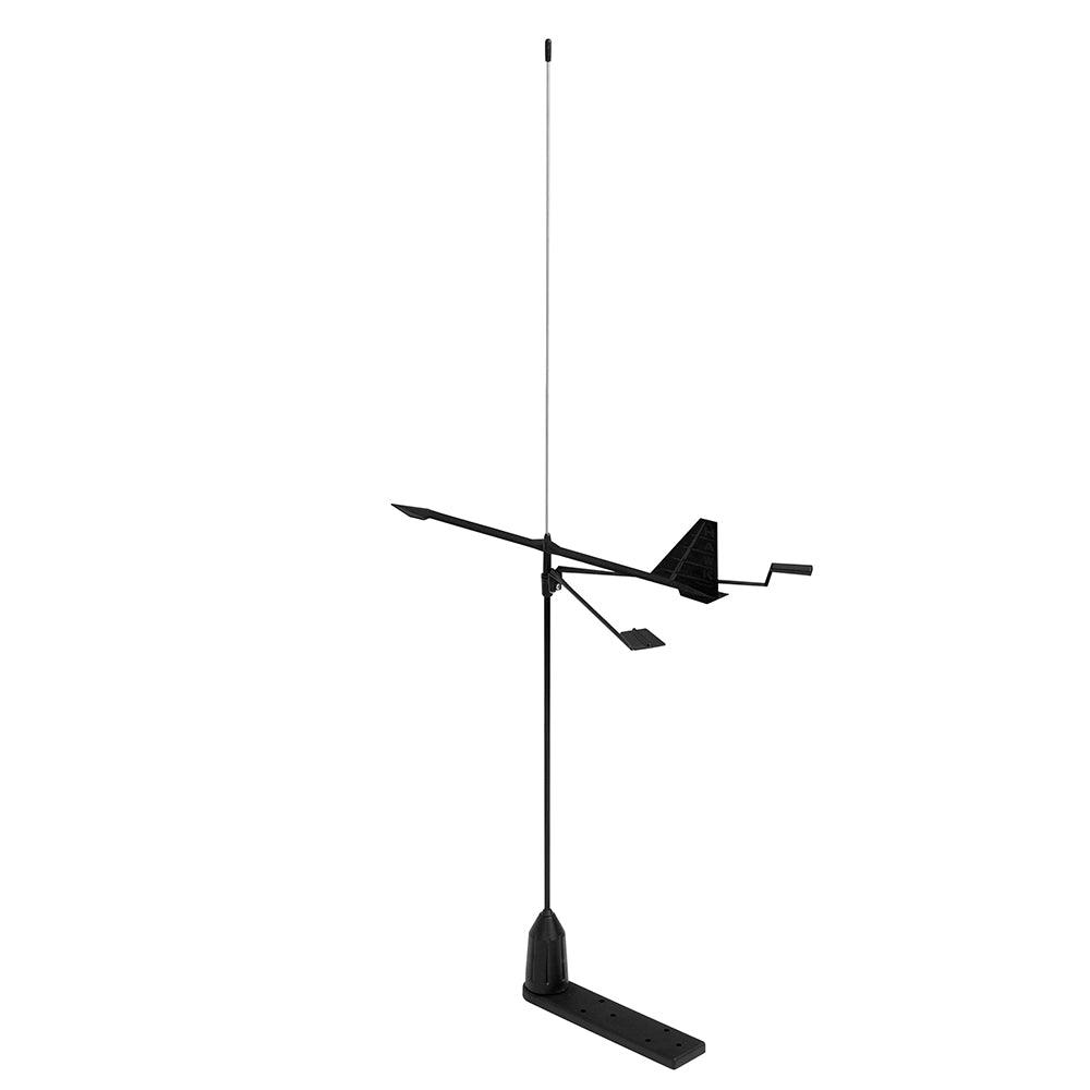 Shakespeare V-Tronix Hawk S-Steel VHF Whip Antenna & 25m Cable - 0.9m - 4Boats
