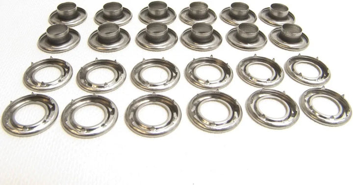 Grommets eyelets marine grade stainless steel rolled rim heavy duty 7mm - 16mm