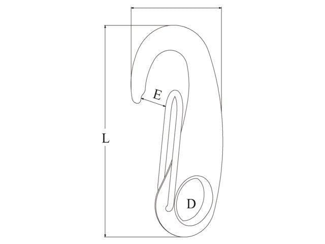 Snap Hooks With Eye - 4Boats