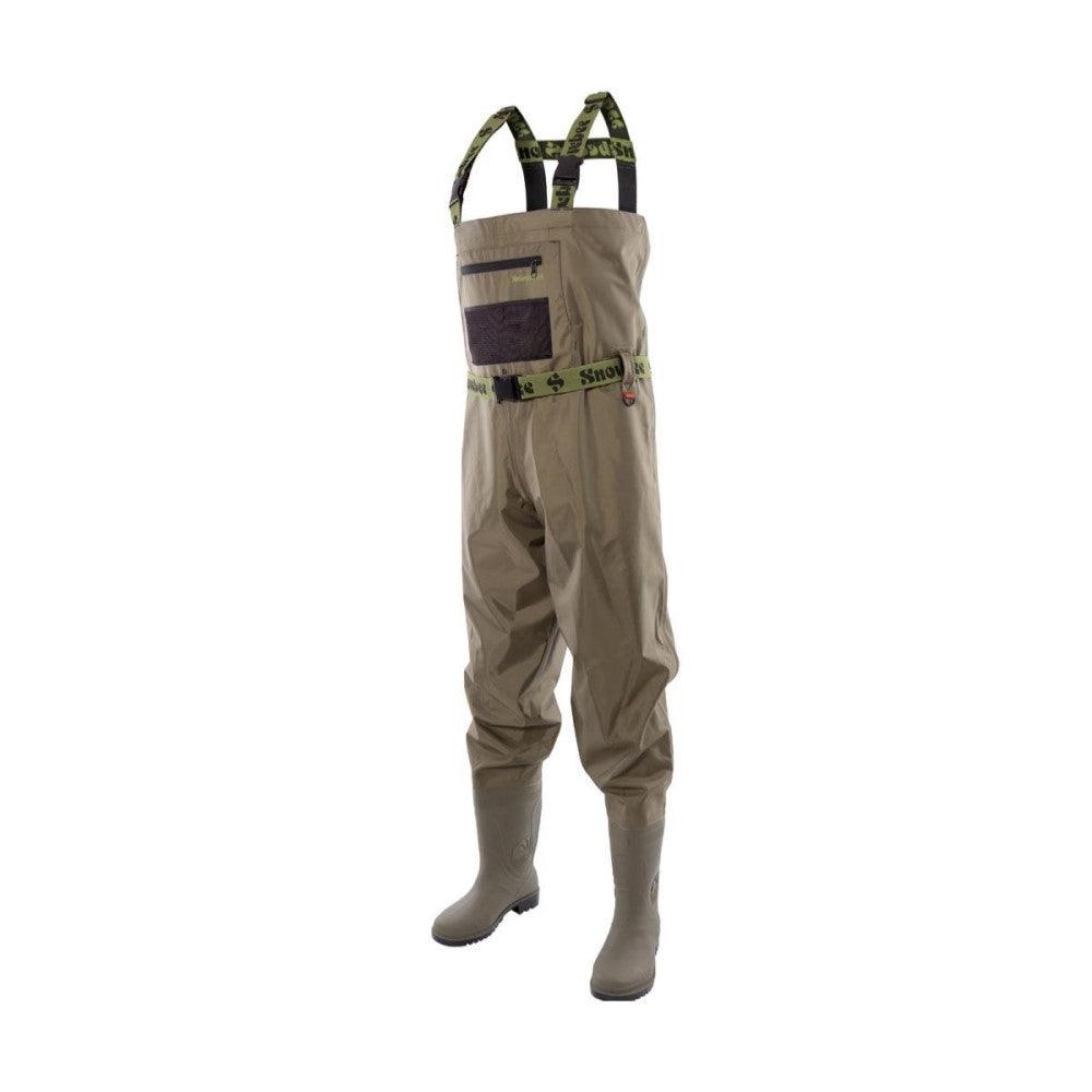 Snowbee 210D Nylon Wadermaster Chest Waders - Combi Felt Sole - 14 - 4Boats