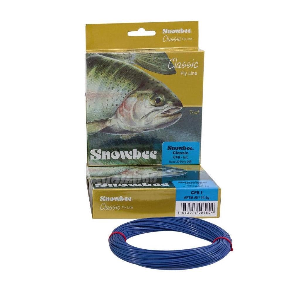 Snowbee Classic Intermediate Fly Line Mid Blue - WF5 - 4Boats