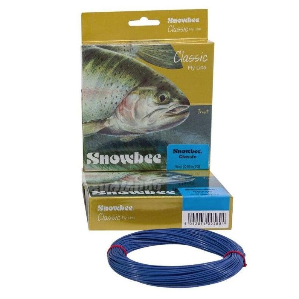 Snowbee Classic Intermediate Fly Line Mid Blue - WF7 - 4Boats