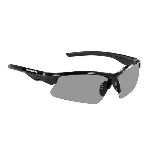 Snowbee Classic Open Frame Sunglasses - Black / Smoke Lens - 4Boats
