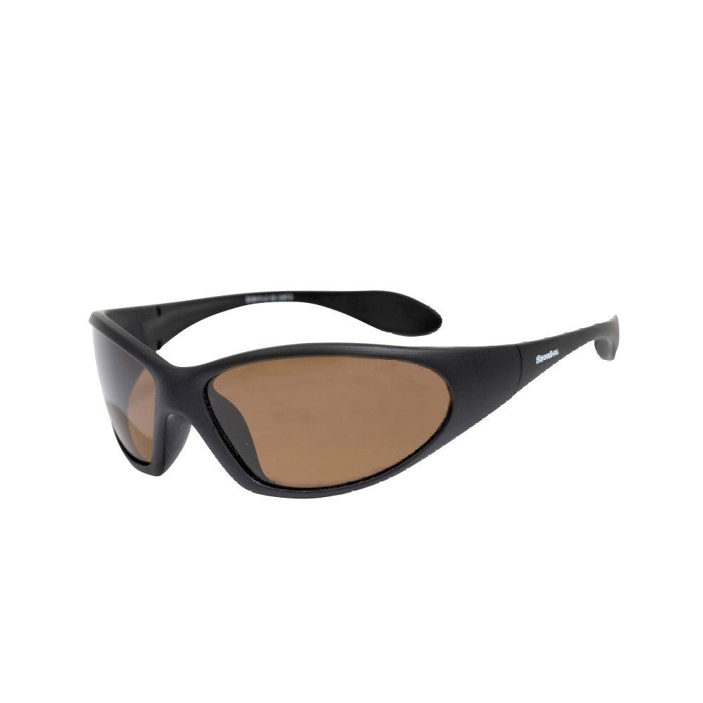 Snowbee Classic Sports Sunglasses - Matt Black / Amber - 4Boats