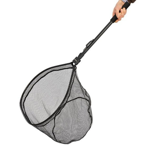 Snowbee Folding Head River Net with Fixed Handle - 46 x 38cms - 4Boats