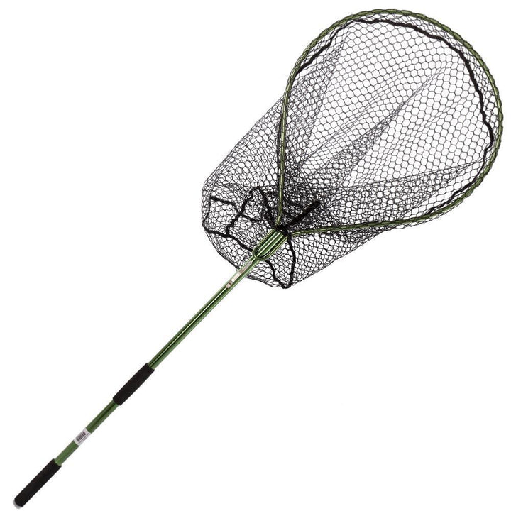 Snowbee Folding Salmon / Pike landing Net With Rubber Mesh - 4Boats