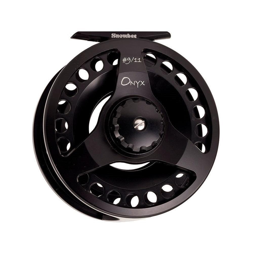 Snowbee Onyx Fly Reel #9/11 Black - 4Boats