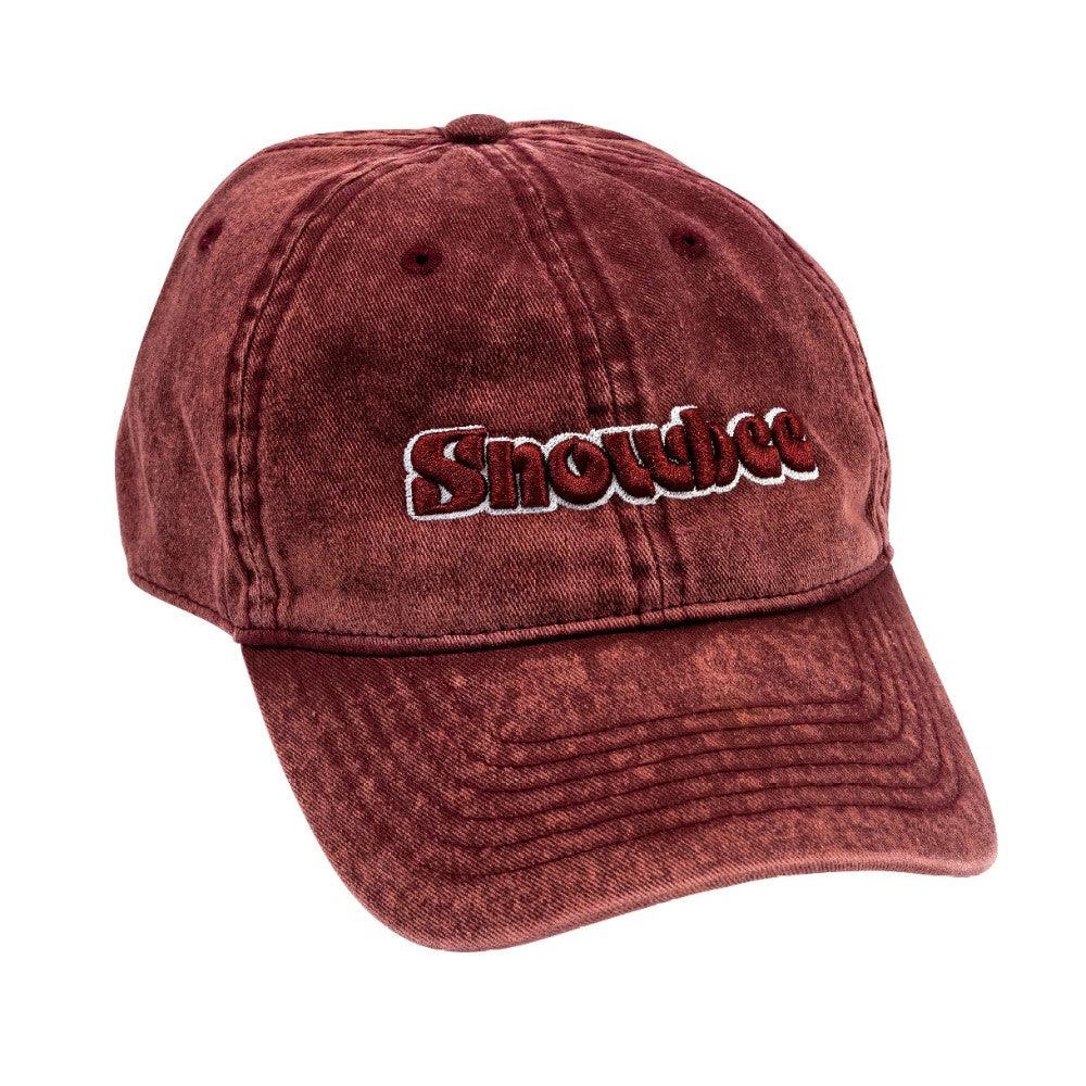 Snowbee Prestige Stonewashed Cap - Burgundy - 4Boats