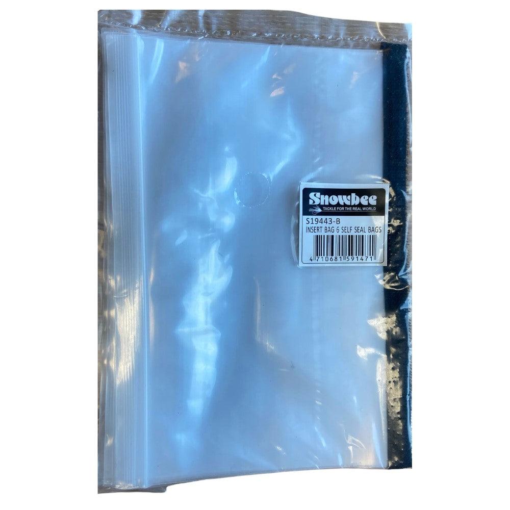 Snowbee Set of 6 Insert Bags for Fly Wallet - L - 4Boats