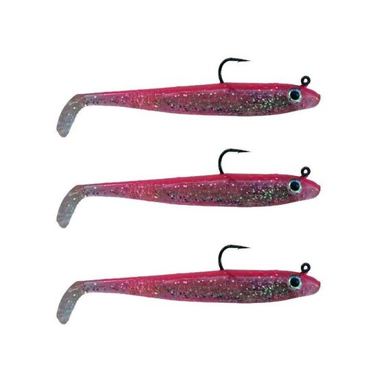 Snowbee Skad Lures - 12cm 18.5g Day-Glo Pink/Clear Glitter - 4Boats